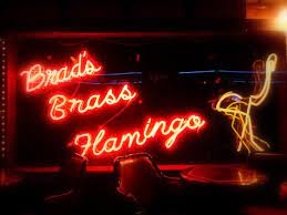 Brads Brass Flamingo
